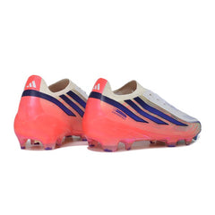 Adidas F50 Hyperfast Elite White, Blue and Orange World Cup Firm Ground FG Football Boot