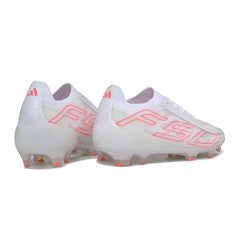 Adidas F50 Hyperfast Elite White Firm Ground FG Football Boot