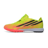 Adidas F50 Hyperfast Elite Yellow and Pink Turf TF Kids Football Boot