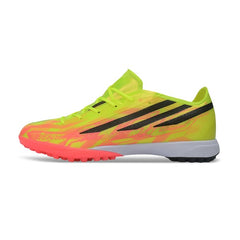 Adidas F50 Hyperfast Elite Yellow and Pink Turf TF Kids Football Boot