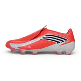 Adidas F50 Messi Elite Laceless Red and White Firm Ground FG Football Boot