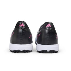 Adidas F50 Hyperfast Laceless Elite Black, Pink and Purple Turf TF Kids Football Boot