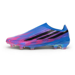 Adidas F50 Hyperfast Laceless Elite Blue and Purple Firm Ground FG Football Boot