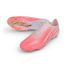Adidas F50 Hyperfast Laceless Elite Light Red Golero Pack Firm Ground FG Football Boot
