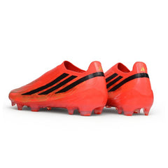 Adidas F50 Hyperfast Laceless Elite Red Firm Ground FG Football Boot
