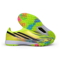 Adidas F50 Hyperfast Laceless Elite Yellow and Black Turf TF Kids Football Boot