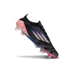 Adidas F50 Primeknit Elite Black and Pink Mixed Studs SG Football Boot
