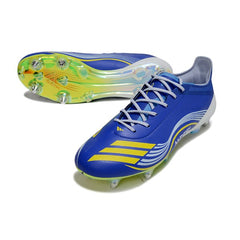 Adidas F50 Primeknit Elite Blue Mixed Studs SG Football Boot Messi