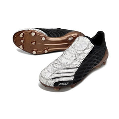 Adidas F50 Spider Black, White and Bronze Firm Ground FG Football Boot