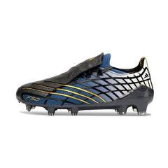 Adidas F50 Spider Black, Golden and White Firm Ground FG Football Boot