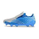 Adidas F50 Spider Blue and Silver Firm Ground FG Football Boot