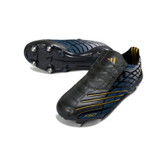Adidas F50 Spider Golden, White and Black Mixed Studs SG Football Boot