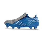 Adidas F50 Spider Light Blue and Silver Mixed Studs SG Football Boot