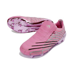 Adidas F50 Spider Pink and Silver Firm Ground FG Football Boot