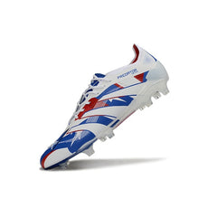 Adidas Predator 25 Elite Blue and White Firm Ground FG Football Boot