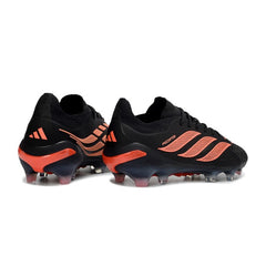 Adidas Predator 26 Elite Black and Orange Firm Ground FG Football Boot