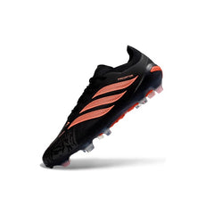 Adidas Predator 26 Elite Black and Orange Firm Ground FG Football Boot