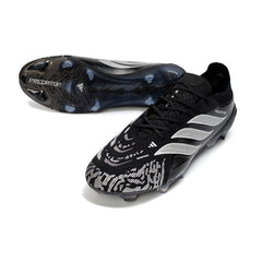 Adidas Predator 26 Elite Black and White Firm Ground FG Football Boot