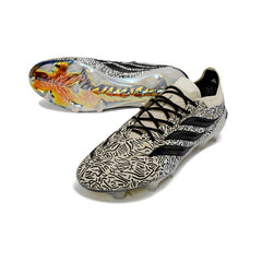 Adidas Predator 26 Elite Black, Beige and White Firm Ground FG Football Boot