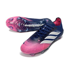 Adidas Predator 26 Elite Blue and Pink Firm Ground FG Football Boot