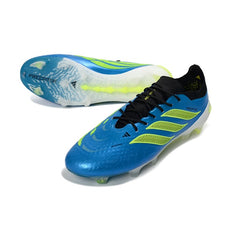 Adidas Predator 26 Elite Blue, White and Black Firm Ground FG Football Boot