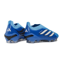 Adidas Predator 26 Elite Laceless Blue Firm Ground FG Football Boot