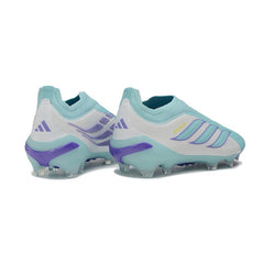 Adidas Predator 26 Elite Laceless Light Blue Firm Ground FG Football Boot