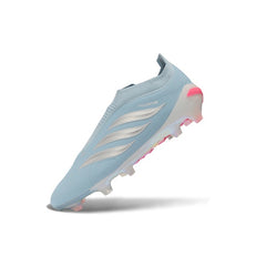 Adidas Predator 26 Elite Laceless Light Blue Firm Ground FG Football Boot