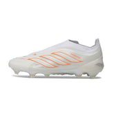 Adidas Predator 26 Elite Laceless White Firm Ground FG Football Boot