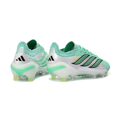 Adidas Predator 26 Elite Light Green and White Firm Ground FG Football Boot