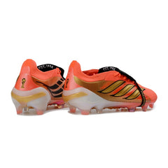 Adidas Predator 26 Elite Orange and Golden Firm Ground FG Football Boot
