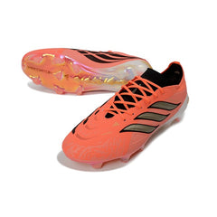 Adidas Predator 26 Elite Orange, Black and Golden Firm Ground FG Football Boot