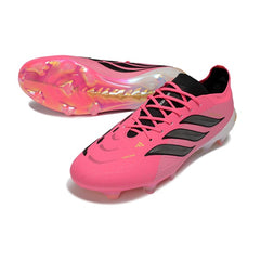 Adidas Predator 26 Elite Pink and Black Firm Ground FG Football Boot