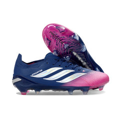 Adidas Predator 26 Elite Pink and Purple Kids Firm Ground FG Football Boot