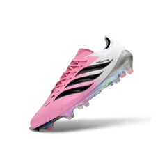 Adidas Predator 26 Elite Pink and White Firm Ground FG Football Boot