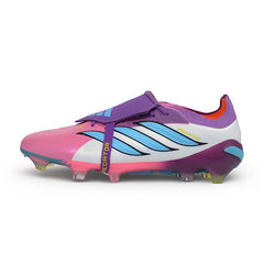 Adidas Predator 26 Elite Purple and White Firm Ground FG Football Boot