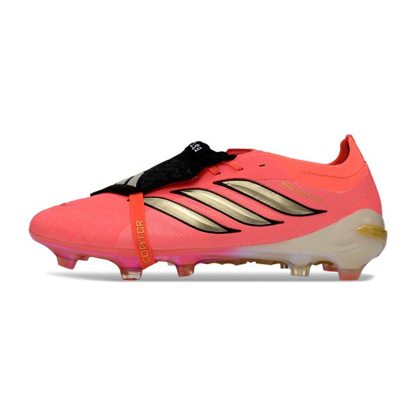 Adidas Predator 26 Elite Tongue Salmon Pink Kids Firm Ground FG