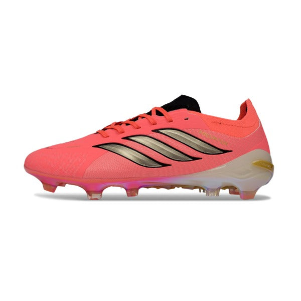 Adidas Predator 26 Elite Salmon Pink Kids Firm Ground FG Football