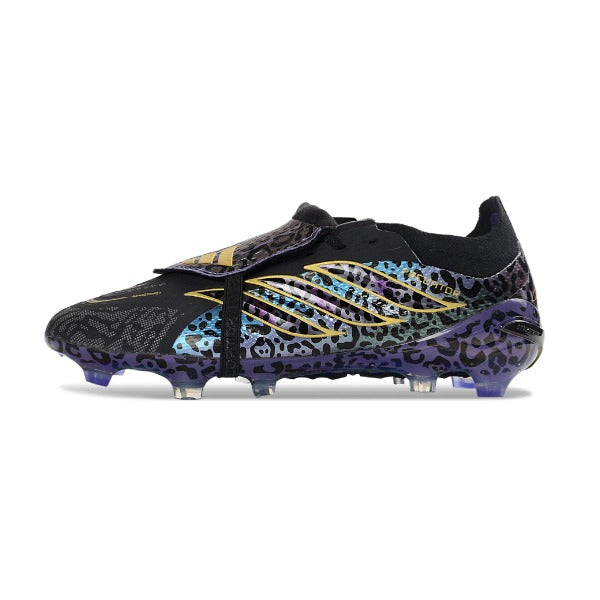 Adidas Predator 26 Elite Tongue Beige, Black and White Firm Ground