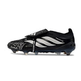 Adidas Predator 26 Elite Tongue Black and White Firm Ground FG Football Boot