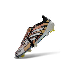 Adidas Predator 26 Elite Tongue Black, White and Orange Firm Ground FG Football Boot