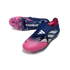 Adidas Predator 26 Elite Tongue Blue and Pink Firm Ground FG Football Boot