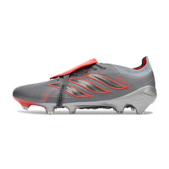 Adidas Predator 26 Elite Tongue Gray and Orange Firm Ground FG Football Boot