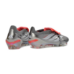 Adidas Predator 26 Elite Tongue Gray and Orange Firm Ground FG Football Boot