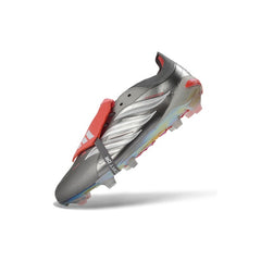 Adidas Predator 26 Elite Tongue Gray and Orange Firm Ground FG Football Boot