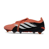Adidas Predator 26 Elite Tongue Orange, White and Black Firm Ground FG Football Boot