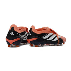 Adidas Predator 26 Elite Tongue Orange, White and Black Firm Ground FG Football Boot