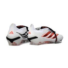 Adidas Predator 26 Elite Tongue White and Black Firm Ground FG Football Boot
