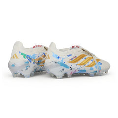 Adidas Predator 26 Elite White and Blue Firm Ground FG Football Boot