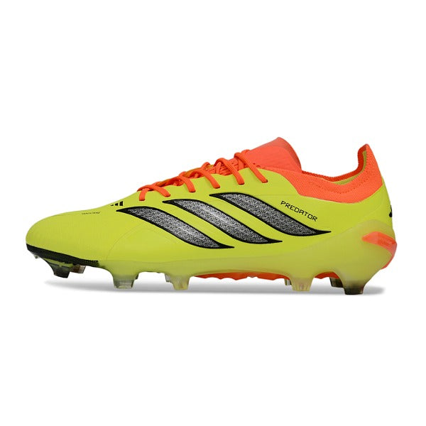Adidas Predator 26 Elite Yellow and Orange Firm Ground FG Football